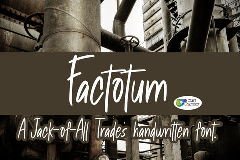 Factotum Font
