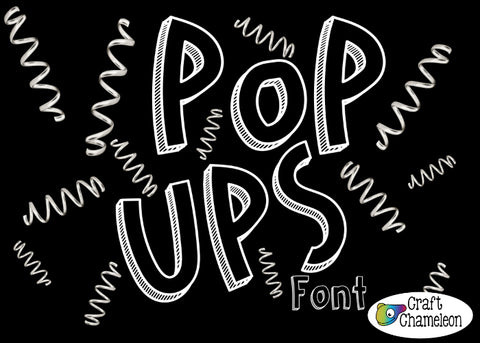 Pop Ups Font