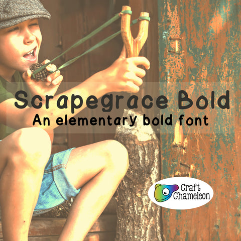 Scrapegrace Font