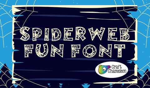 Spiderweb Fun Font