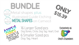 CSD Blank Metal Etching Bundle for Silhouette Cameo 3