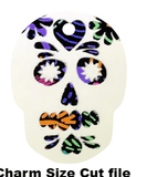Sugar Skull Acrylic Shape - CraftChameleon