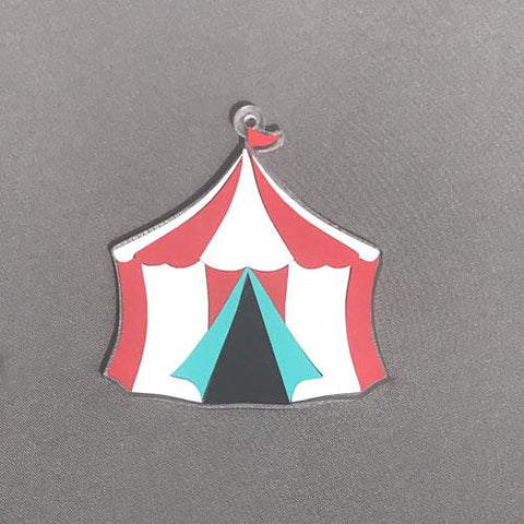 Circus Tent Acrylic Shape ~ Multiple Sizes - CraftChameleon