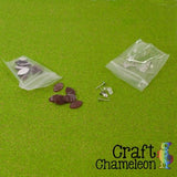DIY Football Acrylic Earrings - CraftChameleon
 - 1