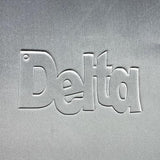Greek Alphabet Acrylic Blanks Word Art - Clear / Delta - 2 Sided Gold Glitter / Delta