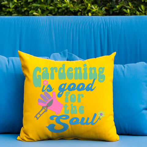 Gardening is Good for the Soul Digital Design