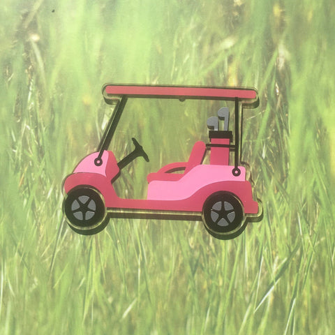 Golf Cart Shaped Acrylic - CraftChameleon
 - 1