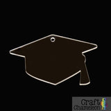 Set of 5 ~ Graduation Cap Acrylic Shapes - CraftChameleon
 - 1