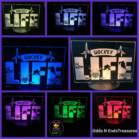 Hockey Life Light Base Design by ONE Designs DESIGN ONLY