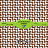 Houndstooth ~ Leon's Pattern ~ Vinyl, Leatherette, HTV, Acrylic, Sublimation