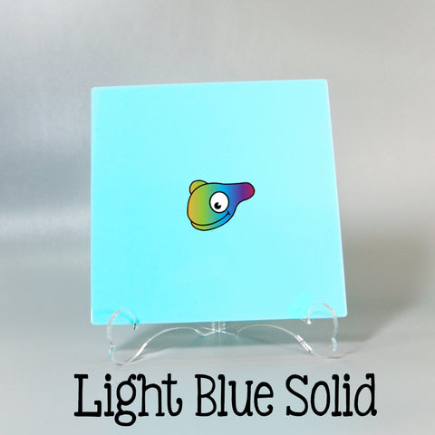 Light Blue Solid Color Acrylic Sheets ~ Multiple Sizes