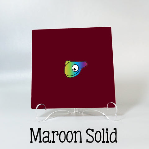 Maroon Solid Color Acrylic Sheets ~ Multiple Sizes