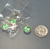 Birthday  Cut Glass Charms - CraftChameleon