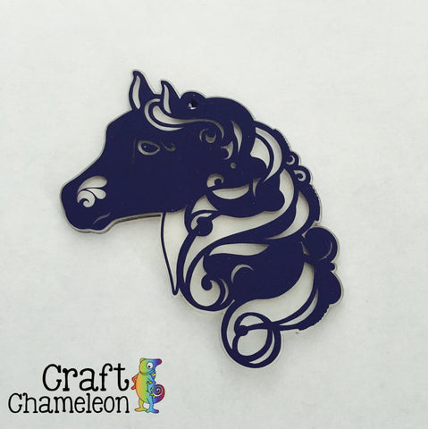 Acrylic Shaped Horse Head - CraftChameleon
 - 1