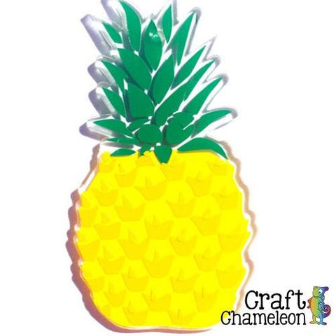 Pineapple DIY Acrylic Earrings - CraftChameleon