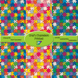 Puzzle Pieces ~ Leon's Pattern ~ Vinyl, Leatherette, HTV, Acrylic, Sublimation