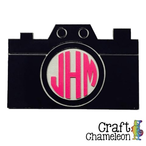 Camera Acrylic Shape - CraftChameleon
 - 1