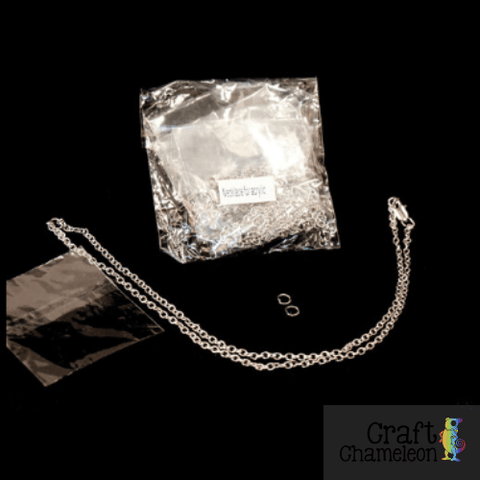 Set of 5 ~ Silver Tone Necklace - CraftChameleon
 - 1