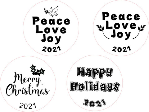 Holiday Etch Digital Designs for Circles by Silhouette Secrets