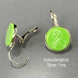 Drop Bezel Earrings with Acrylic Inserts - DIY - CraftChameleon