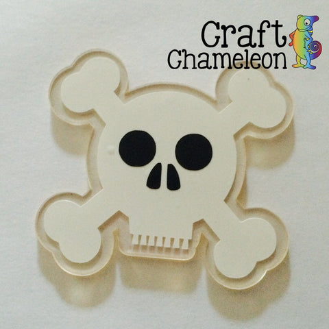 Acrylic Skull and Crossbones - CraftChameleon
 - 1