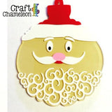 3" Swirl Edged Acrylic Ornament - CraftChameleon
 - 1