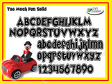 Too Much Fun Font - A Whimsical Font ~ Multiple Styles