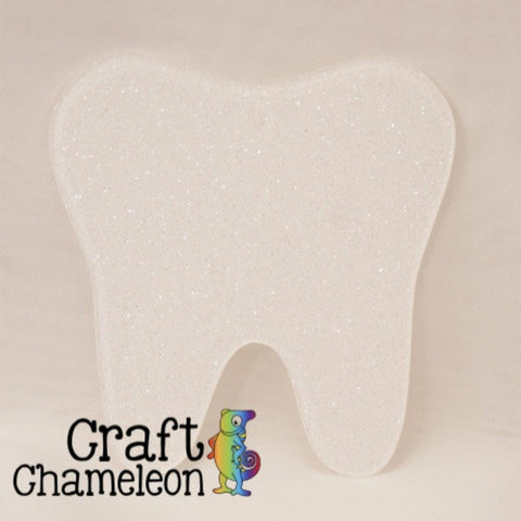 Tooth DIY Acrylic Earrings - CraftChameleon
 - 1