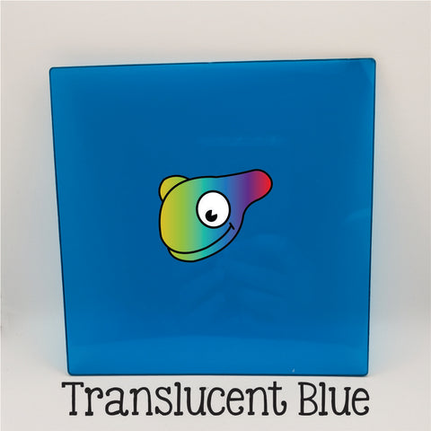 Translucent Blue Acrylic Sheets ~ Multiple Sizes
