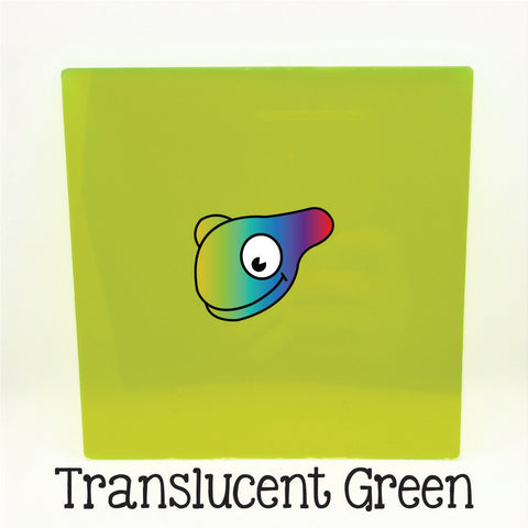 Translucent Green Acrylic Sheets ~ Multiple Sizes