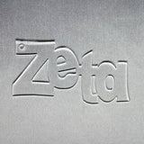 Greek Alphabet Acrylic Blanks Word Art - Clear / Zeta - 2 Sided Gold Glitter / Zeta