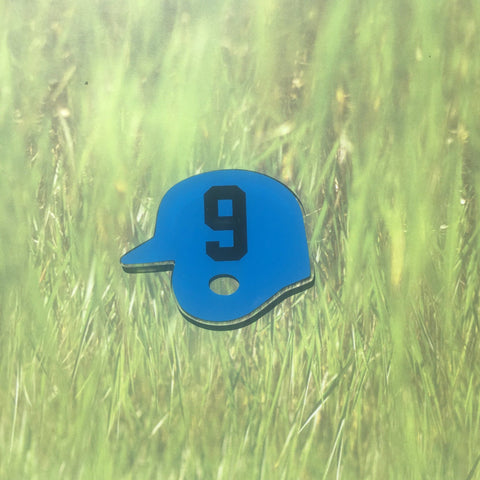Baseball/Softball Helmet Shaped Acrylic - CraftChameleon
 - 1