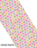 Sublimation Patterns for Polyester Mask Design Only - Candy Hearts