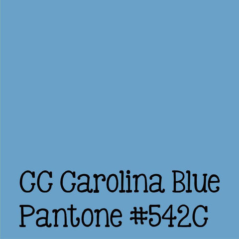 CC Exclusive Solid Color Siser Heat Transfer Vinyl ~ Multiple Colors - CC Carolina Blue