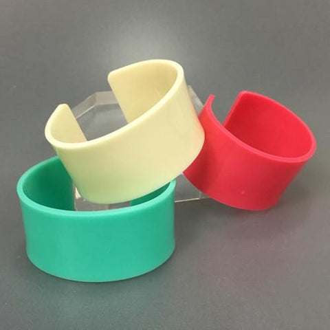 Colored Acrylic Cuffs - CraftChameleon
 - 1
