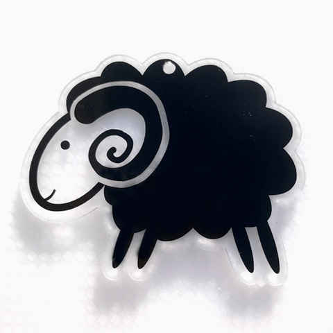 Cute Ram Shaped Acrylic - CraftChameleon
