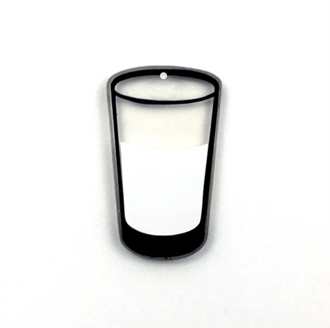 Drinking Glass Acrylic Blank Shape ~ Multiple Sizes