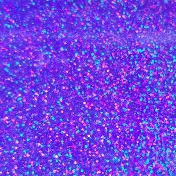 Holographic Glitter Adhesive Vinyl ~ 12" x 12" sheets - Amethyst Glitter Holographic