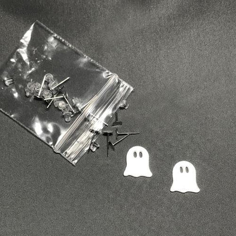 Ghost DIY Acrylic Earrings - CraftChameleon