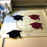 Graduation Cap Plastic Template for Etching - CraftChameleon