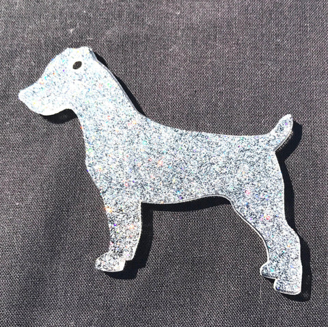 Jack Russell Terrier Dog Acrylic Shape - CraftChameleon