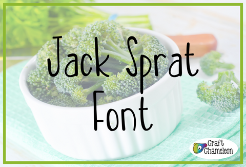 Jack Sprat Font
