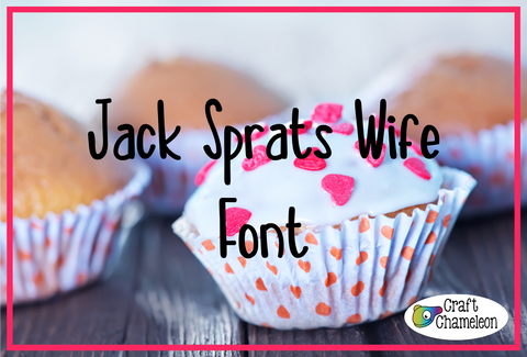 Jack Sprats Wife Font ~ Multiple Styles