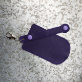 In The Hoop Embroidery Covered Key Fob Design Only