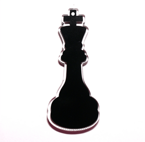 Queen or King Chess Piece Shaped Acrylic - CraftChameleon