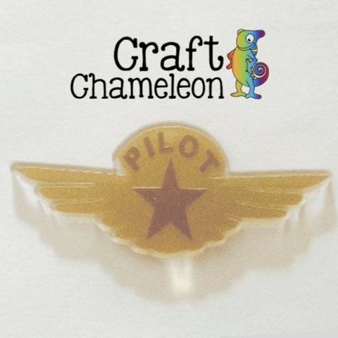 Acrylic Pilot Wings - CraftChameleon
 - 1