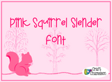 Pink Squirrel Font ~ Multiple Styles