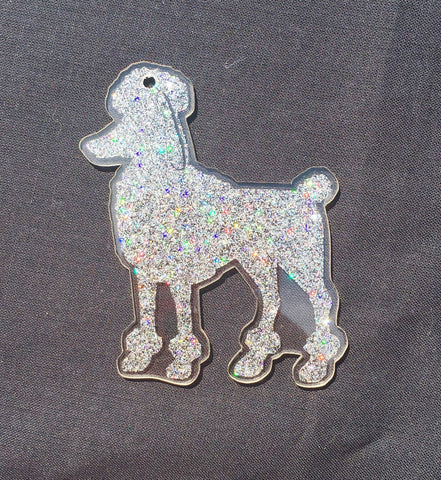 Poodle Dog Acrylic Shape - CraftChameleon