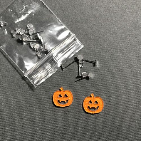 Halloween Pumpkin DIY Acrylic Earrings