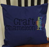 Cotton Canvas Pillow Covers or Cases - Sold Individually 18 x 18 - CraftChameleon
 - 1